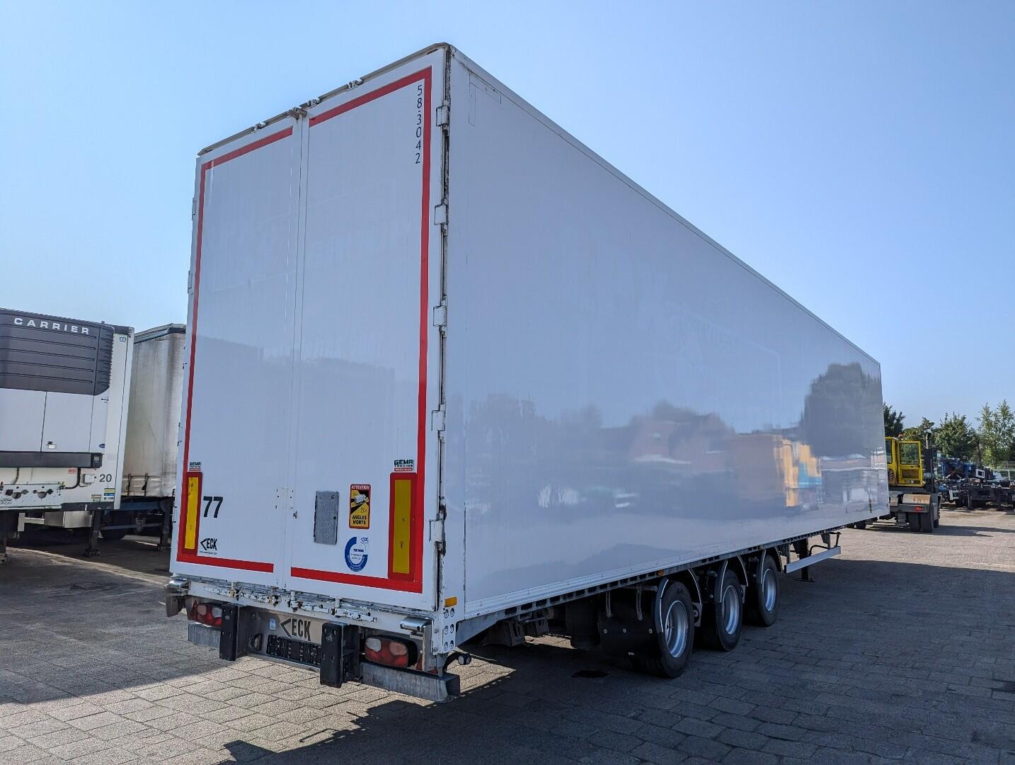 Van Eck T-3C 3-Axle BPW - Mega / Airfreight - Hydraroll Roller Track - Galvanized - TOP! | Trailers | Gesloten bak