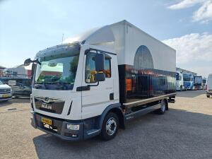 MAN TGL 7.150 4x2 Dagcab Euro6B - 7T - GeslotenBak 5.4m - Elec. Roldeur - 242.000km - 12/2025 APK