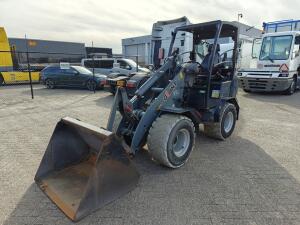 Giant V452T 3585 uren - Wiellader - Landbouw Kenteken - Vangmuil - Grondbak - Non-Marking Banden