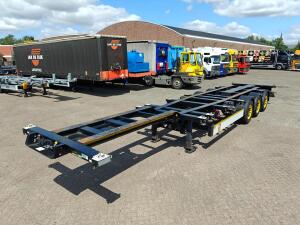 Kögel PORT 40 SIMPLEX 20 3-Assen SAF - Schijfremmen - 2x20FT/30FT/40FT - Achterschuiver