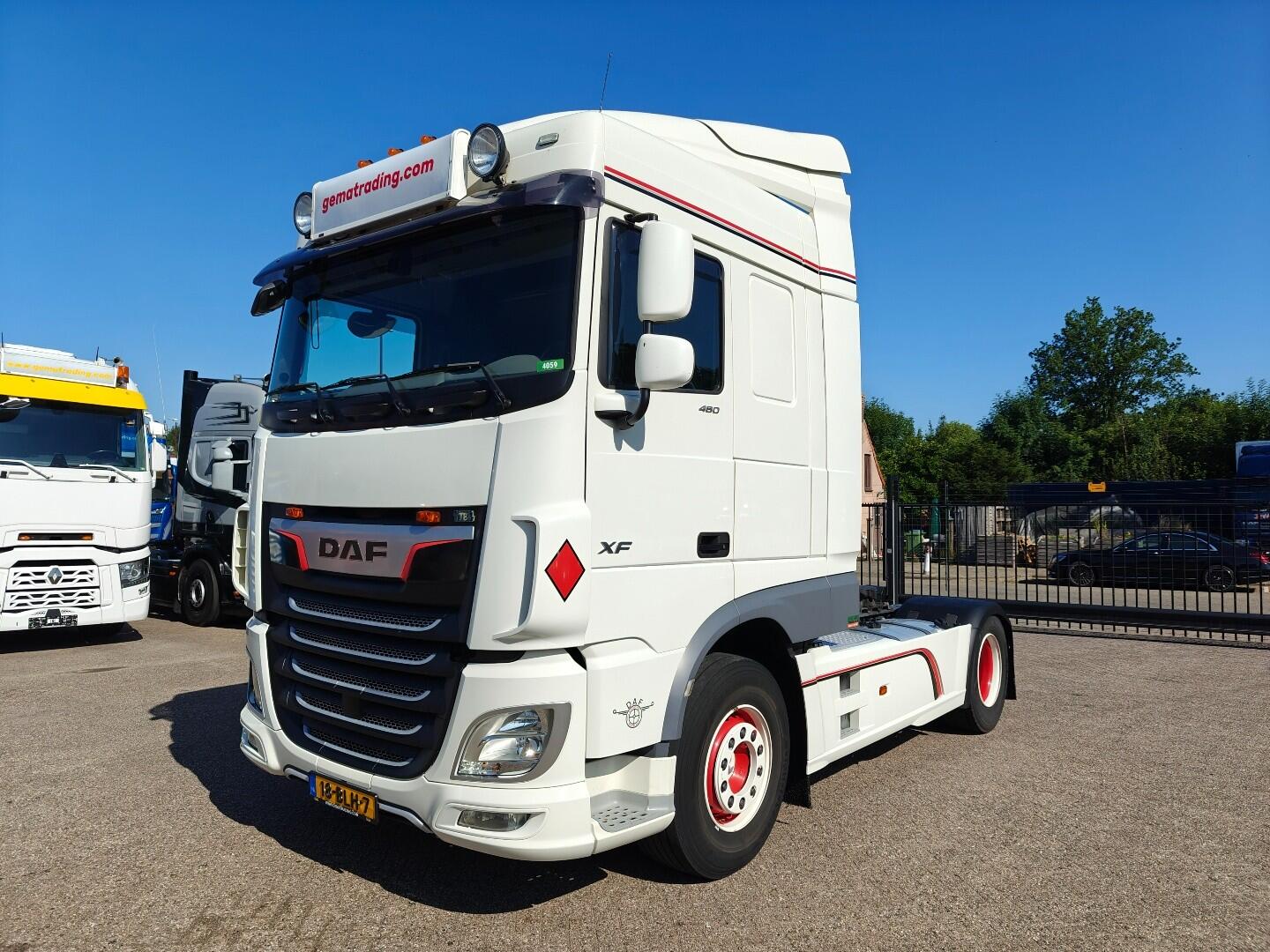 DAF XF 480 FT 4x2 Spacecab Euro6C  - Dubbele Tanks - DealerOnderhouden / Zeer netjes! | Trekkers | Standaard trekker