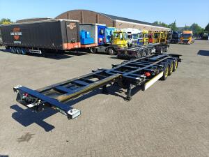 Kögel PORT 40 SIMPLEX 20 3-Assen SAF - Schijfremmen - 20/30/40FT Aansluiting - Achterschuiver
