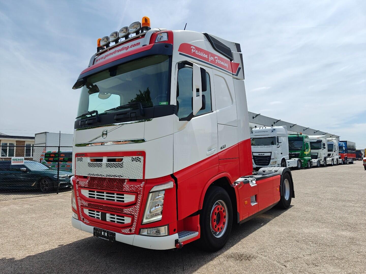 Volvo FH460 4x2 Globetrotter Euro6 - Hydrauliek + LambrechtCompressor - 04/2026 APK | Trekkers | Standaard trekker
