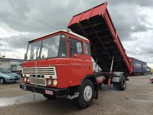DAF 2600 4x2 Slaapcab Euro0 - Kipper - Zijschotten - Rockinger