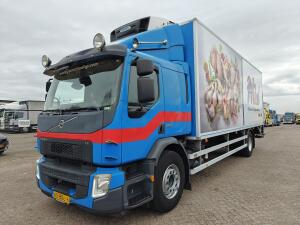 Volvo FE 250 4x2 Slaapcab Euro6 - Koel-Vriesbak 7.5m + Carrier Supra 750 Mt + Laadklep 2000kg - 01/2026 APK
