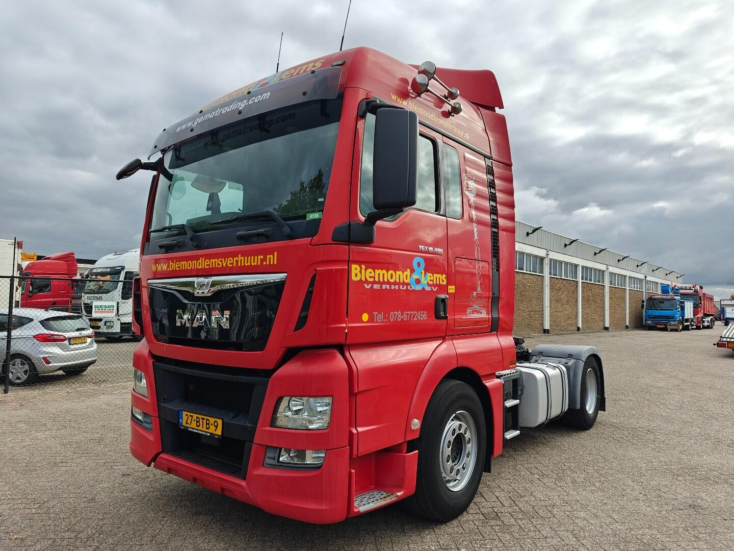 MAN TGX 18.480 4x2 XLX Euro6 - Retarder - Dubbele Tanks - 06/2026 APK | Trekkers | Standaard trekker