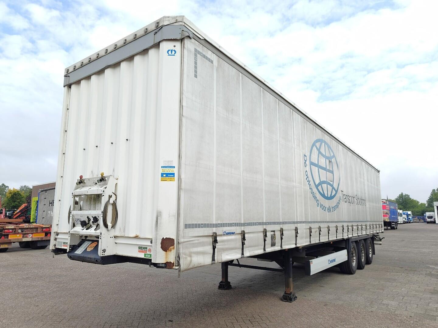 Krone SD 3-Assen Valx - Schijfremmen - LiftAs - Schuifzeilen/Schuifdak - HH vloer - Gereedschapskist | Trailers | Schuifzeilen