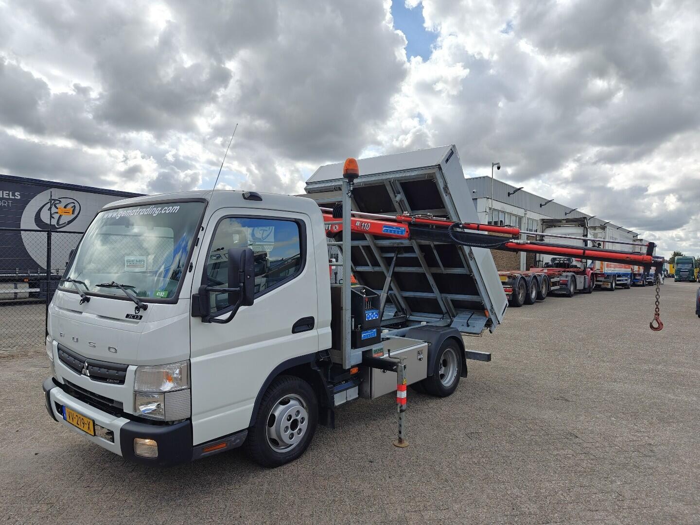 Mitsubishi Canter 3C13 Euro5M - KiepBak - Maxilift 110.3 - Automaat - 05/2026 APK | Bussen en auto's | Kipper