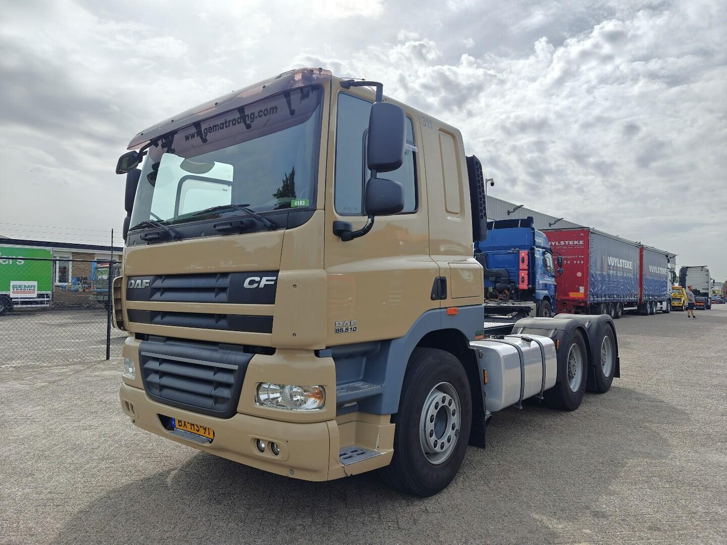 DAF FTT CF85 6x4 Slaapcab Euro5 - Handgeschakeld - 230.000km - Ringfeder - SMARTTacho V2 - 02/2026 APK | Trekkers | Standaard trekker