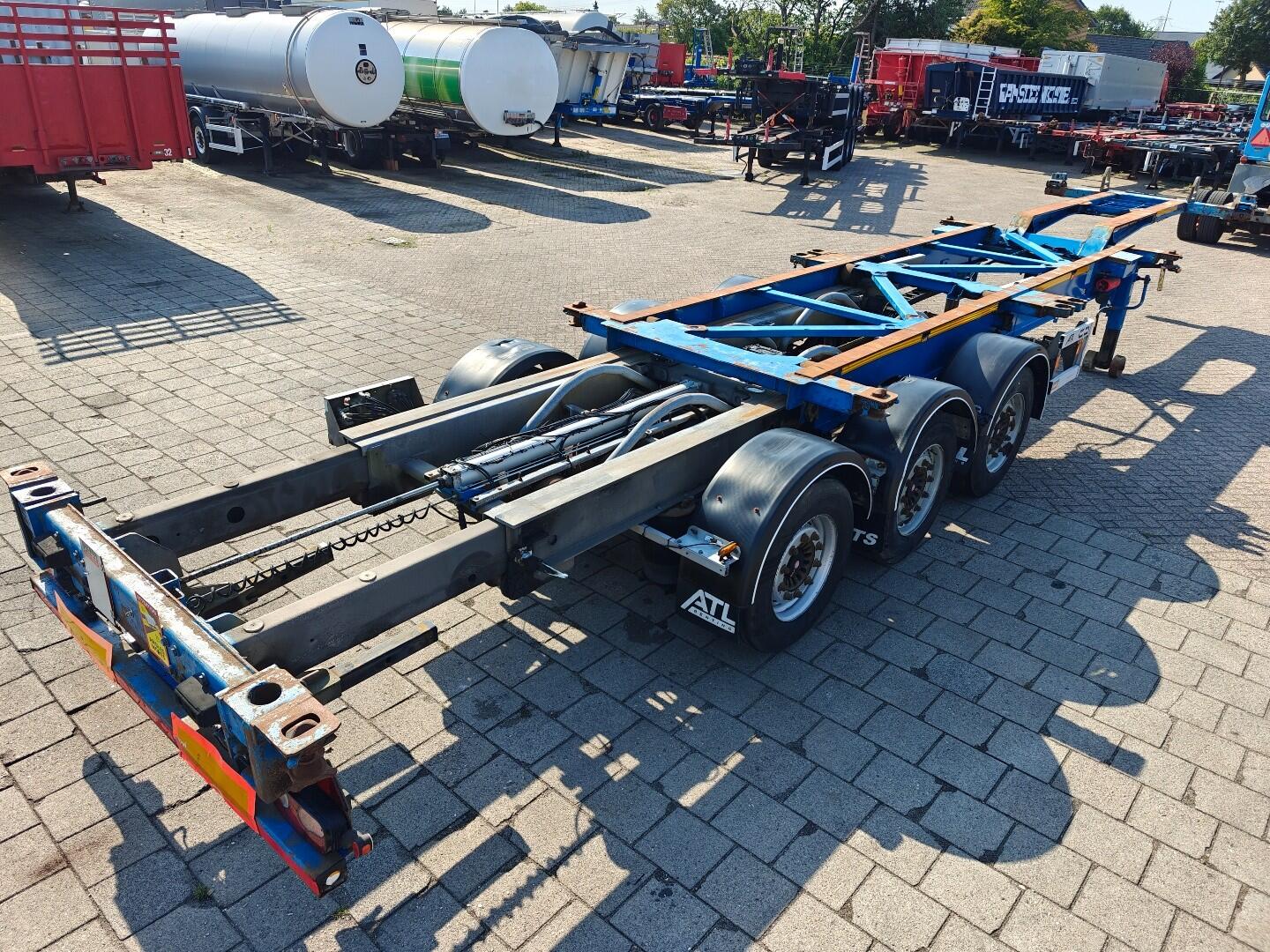 Van Hool 3B0079 Alle aansluitingen - Universeel chassis - SAF Assen - Schijfremmen | Trailers | Containertransport