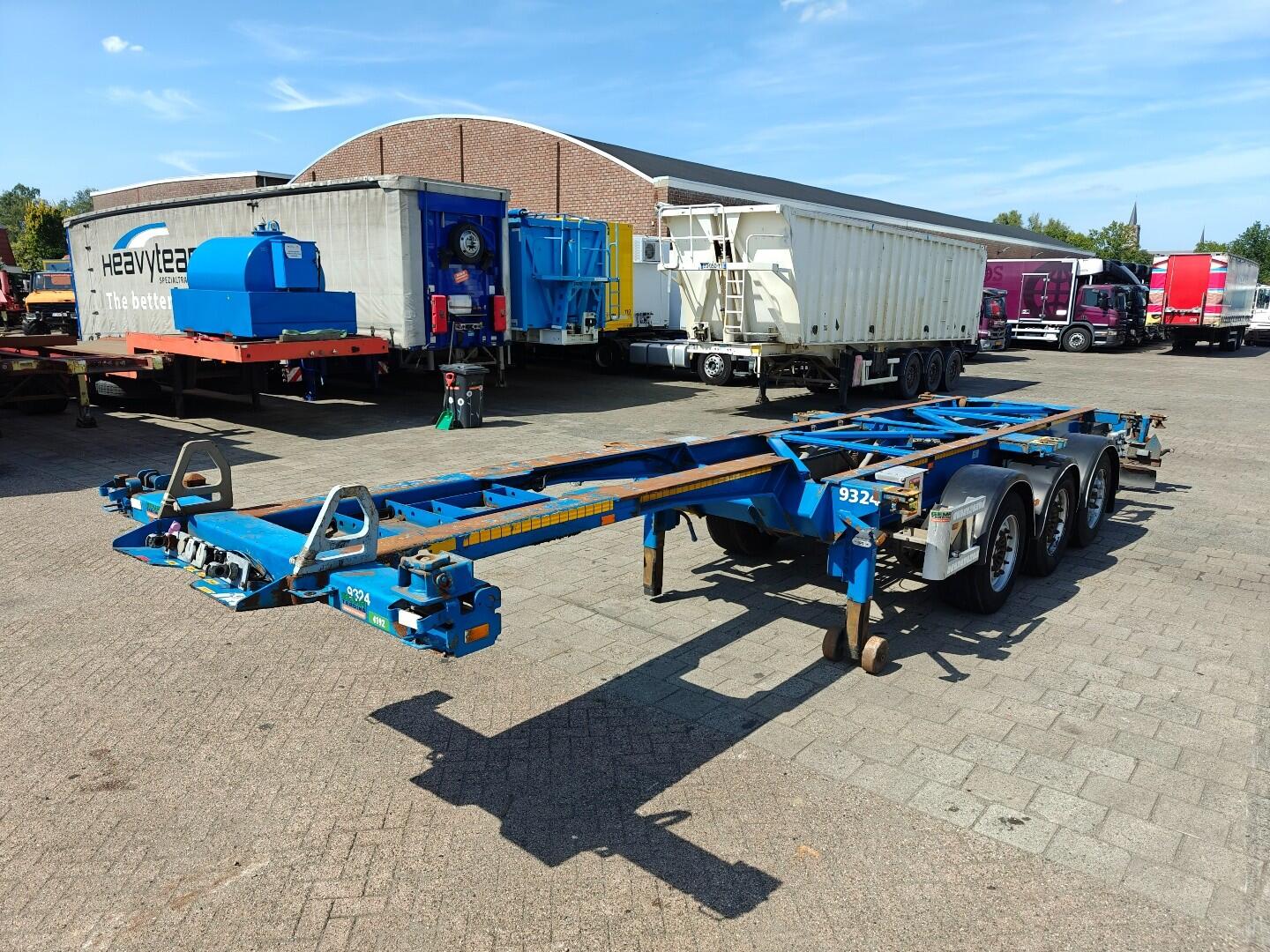 Van Hool 3B0079 3-Assen SAF - Schijfremmen - Alle aansluitingen / Universeel chassis | Trailers | Containertransport