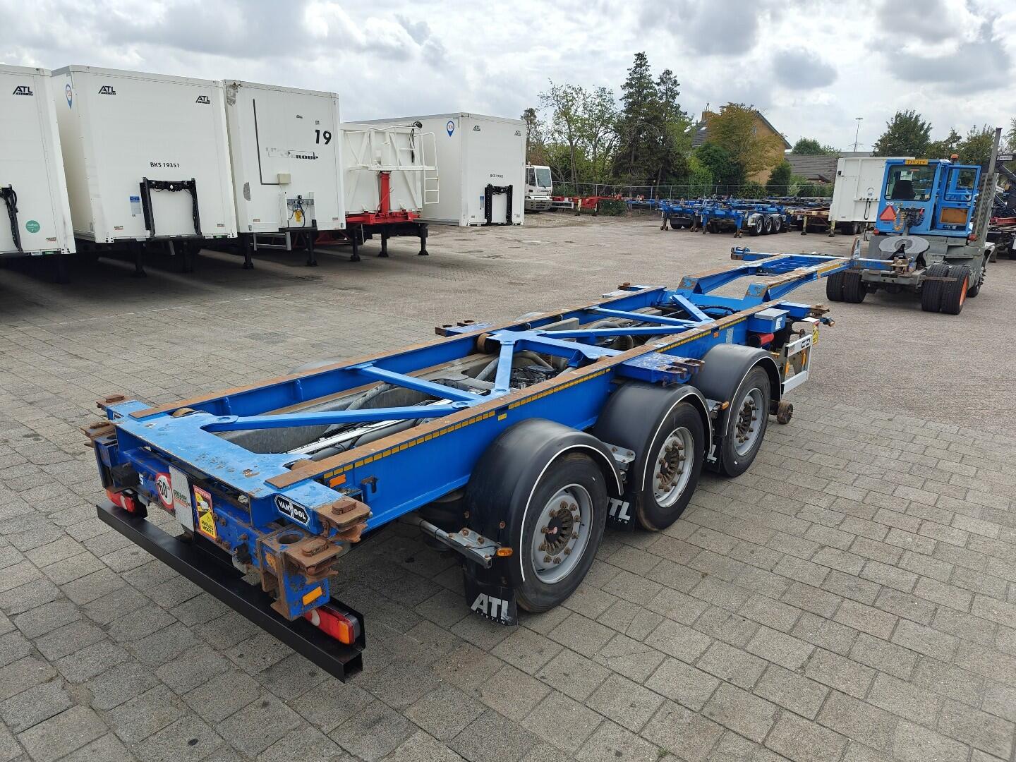 Van Hool 3B0079 3-Assen SAF - Schijfremmen - Alle aansluitingen / Universeel chassis | Trailers | Containertransport