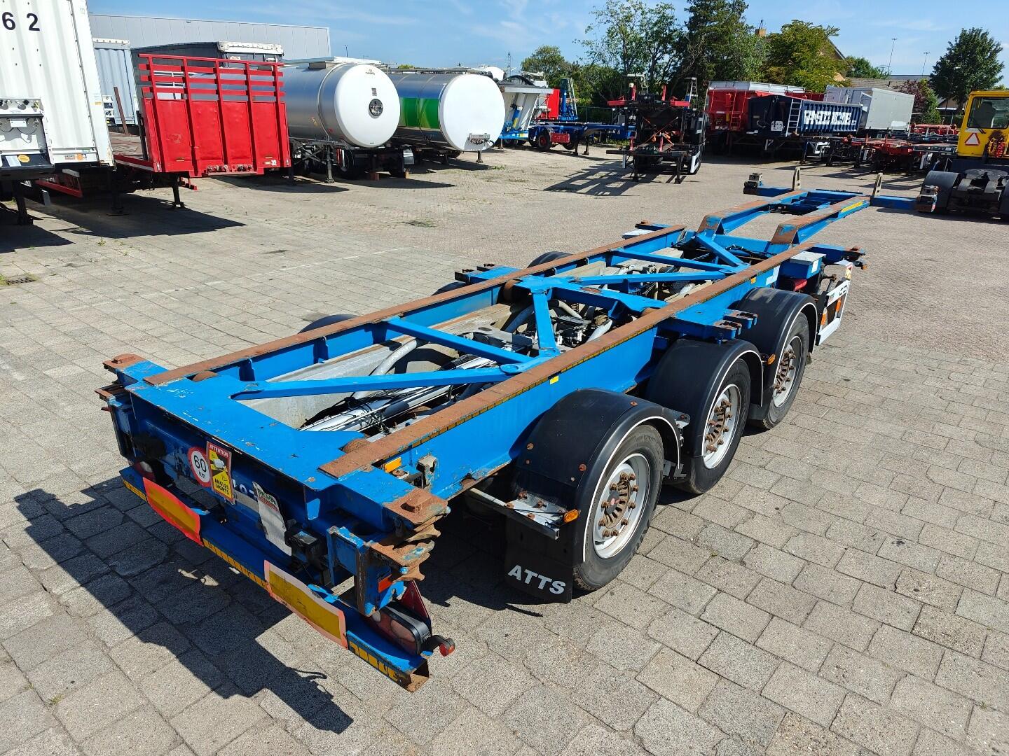 Van Hool 3B0079 Alle aansluitingen - Universeel chassis - SAF-Assen - Schijfrem | Trailers | Containertransport