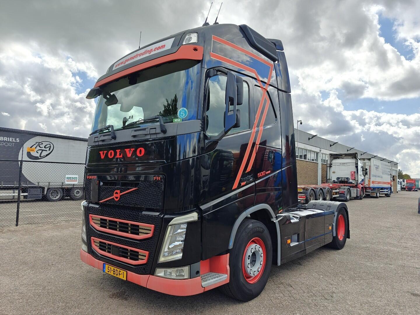 Volvo FH500 4x2 Globetrotter XL Euro5 - Dubbele Tanks - IparkCool - SMARTTacho V2 - 07/2026 APK | Trekkers | Standaard trekker