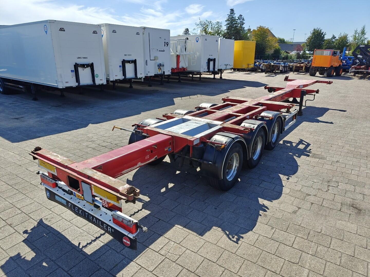 D-Tec FT-43-03V MULTI - 3-Assen BPW - LiftAs - ADR - Alle Aansluitingen - 02/2026 APK | Trailers | Containertransport