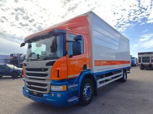 Scania P280 4x2 Dagcab Euro6 - GeslotenBak 7.4M + Laadklep 1500KG - Navi