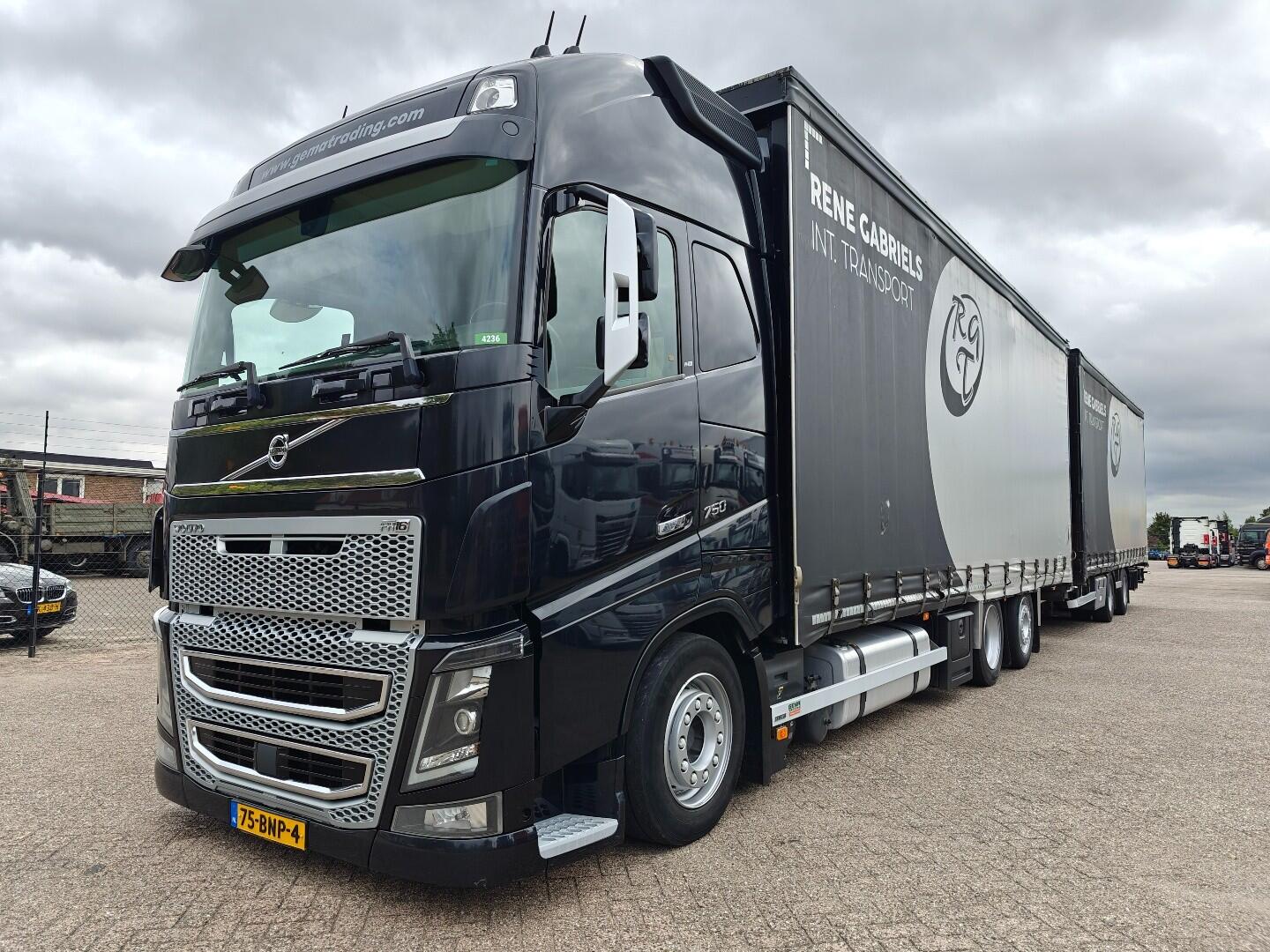 Volvo FH16-750 6x2 Globetrotter XL Euro6C - VEB+ - Volume Combi - Dubbele Tanks - IparkCool - SMARTTacho V2 - 07/2026 APK | Vrachtwagens | Volumetransport