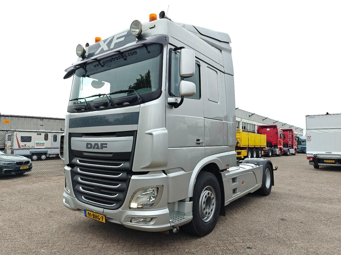 DAF XF 460 FT 4x2 SpaceCab Euro6A - WF/Kiep Hydrauliek - Schuifschotel - SMARTTacho V2 - 07/2026 APK | Trekkers | Standaard trekker