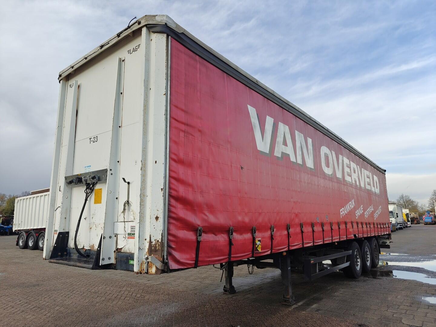 LAG O-3-40 03 3-Assen SAF - Schuifzeilen/Dak - Schijfremmen - Hard Houtenvloer - Gereedschapskist | Trailers | Schuifzeilen