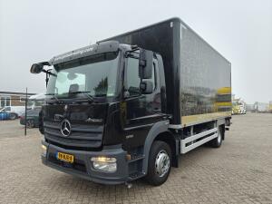 Mercedes-Benz Atego 1218 4x2 Dagcab Euro6C - ChereauKoelbak 5.4M - Autoclima Longrun koeler + Laadklep 1500KG - Zijdeur