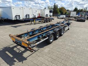 Pacton T3-007 3-Axle SAF - Drum Brakes - Lift Axle - Fixed - All Connections - 4700KG