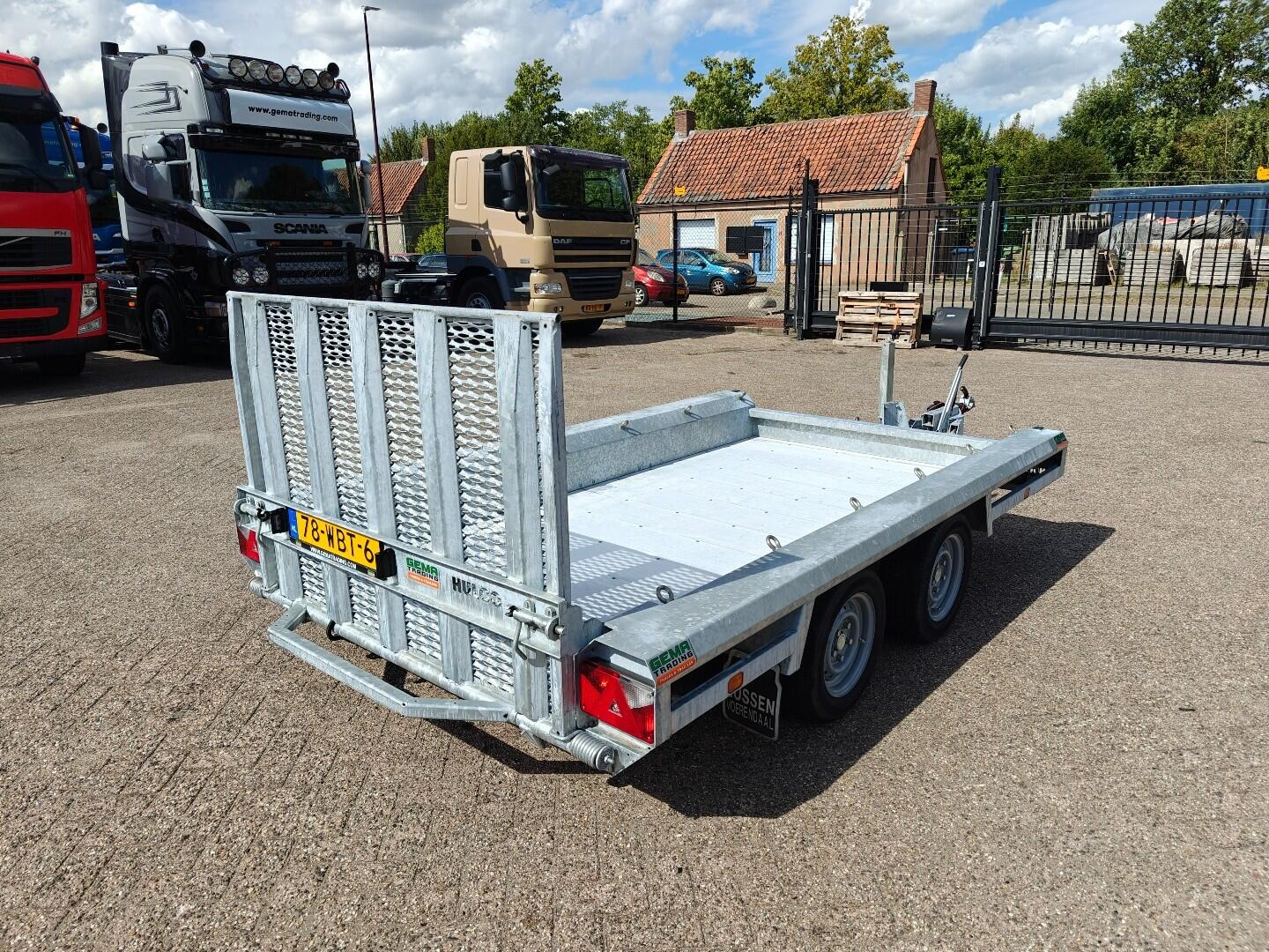 Hulco TERRAX-2 MachineTransporter - 3000KG - 300x149 - 2021 - nieuwstaat - 2 stuks op voorraad | Aanhangers | Machinetransporter