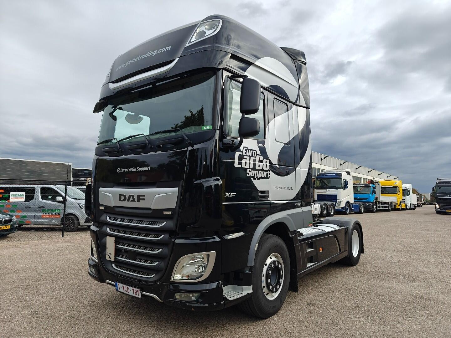 DAF FT XF480 4x2 SuperSpaceCab Euro6D - ADR AT FL EX II EX III - Dubbele Tanks - SMARTTacho V2 - Alcoa | Trekkers | Gevaarlijke stoffen