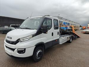 Iveco 70C18 4x2 Double Cab Euro6 - Jige Simplex 3T5 + 1095KG Girder - 3.5T Winch