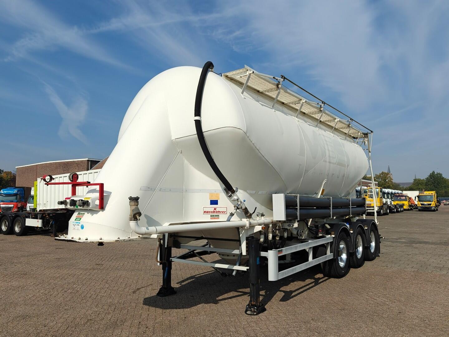 Kässbohrer SSL-35 3-Assen BPW - Schijfremmen - 35m3 - LiftAs - Alcoa | Trailers | Silo