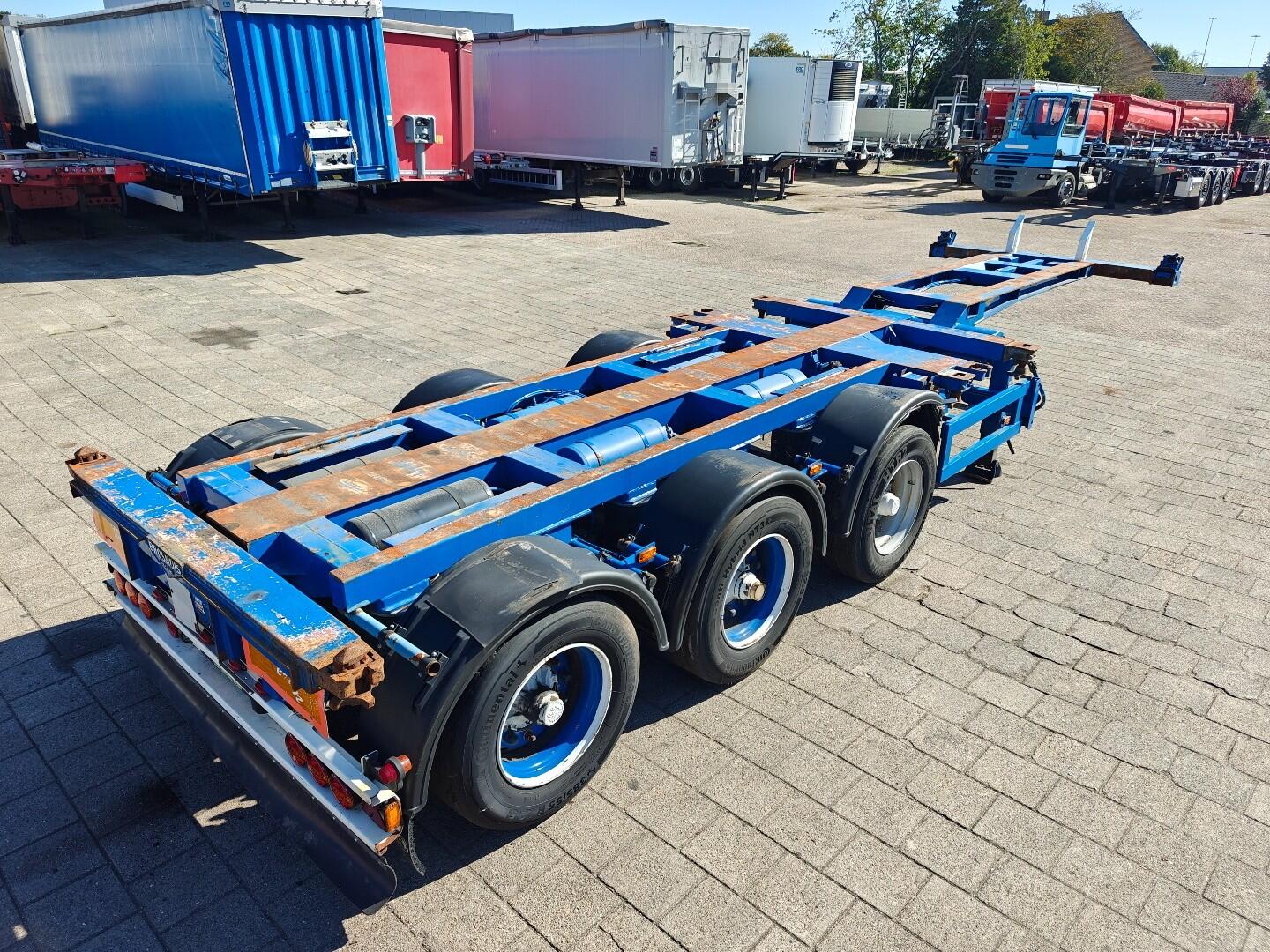 Broshuis 3 UCC-39/45 EU Multi - AlleSoortenContainers  - LiftAs - BPW Assen Trommelrem | Trailers | Containertransport