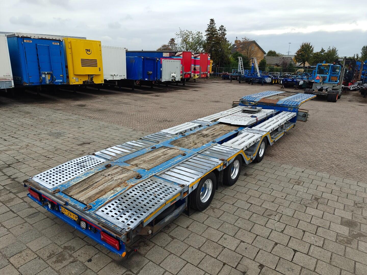 Meusburger MTS-3 3-Assen BPW - SemiDieplader -LiftAs - NaloopAs - Verbreedbaar - Wielkuipen - Alcoa's | Trailers | Semi-dieplader