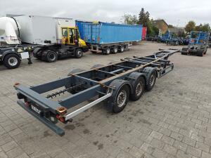 Schmitz SCF 24 G 3-Assen MB - LiftAs - Schijfremmen - Vast Chassis - 2x20FT 1x30FT 40FT aansluiting