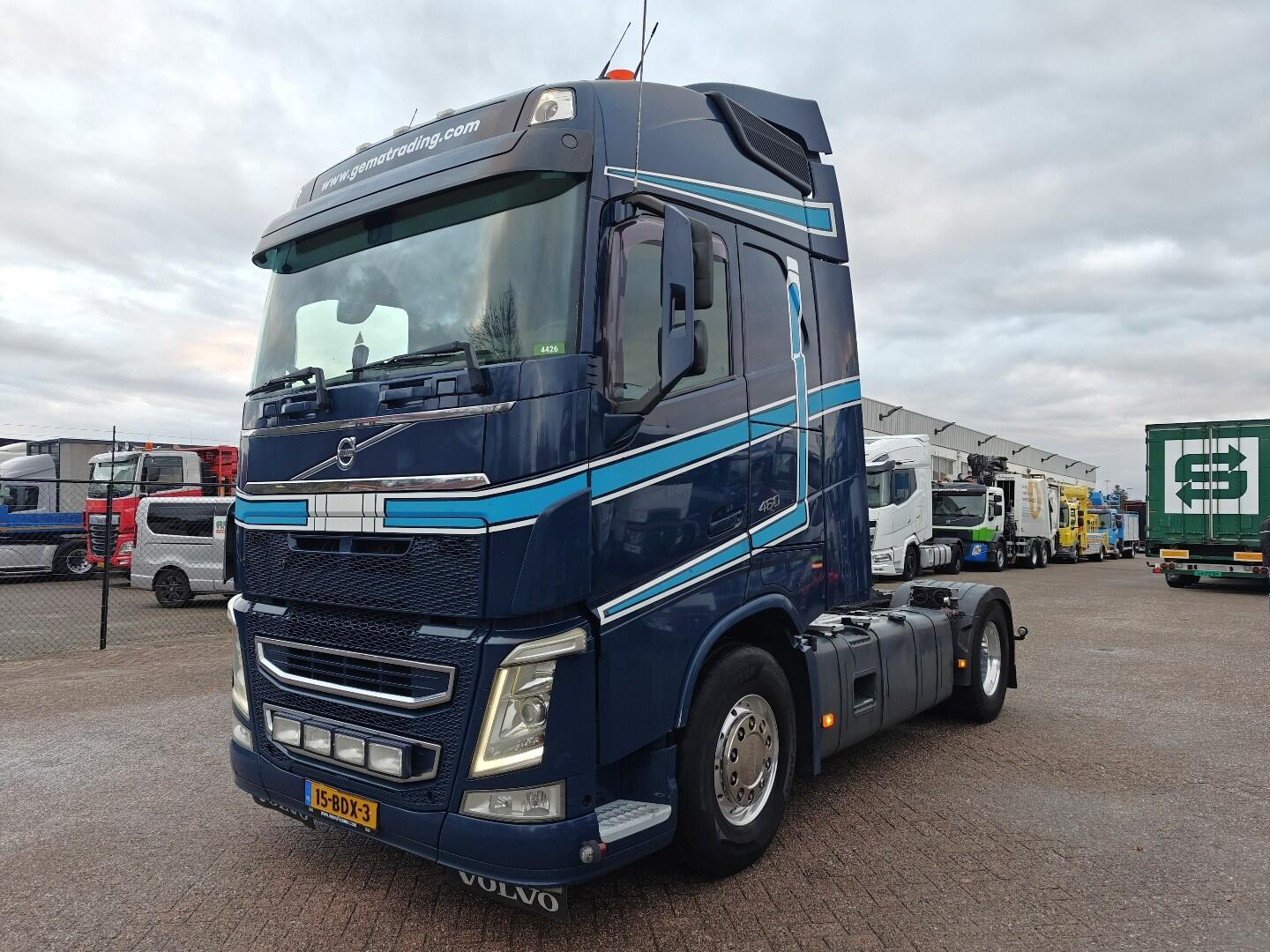 Volvo FH460 4x2 Globetrotter Euro6B - StandAirco - Alcoa - SMARTTacho V2 - 06/2026 APK | Trekkers | Standaard trekker