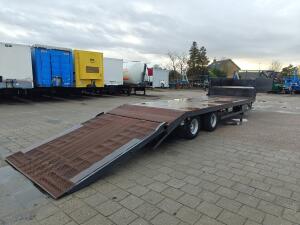 Pacton 2126 S-10. 2 Assen BPW - SemiDieplader 11.6m - Hydr. Oprijramp - Hydr. Pomp 24V - Bladgeveerd - Trommelremmen