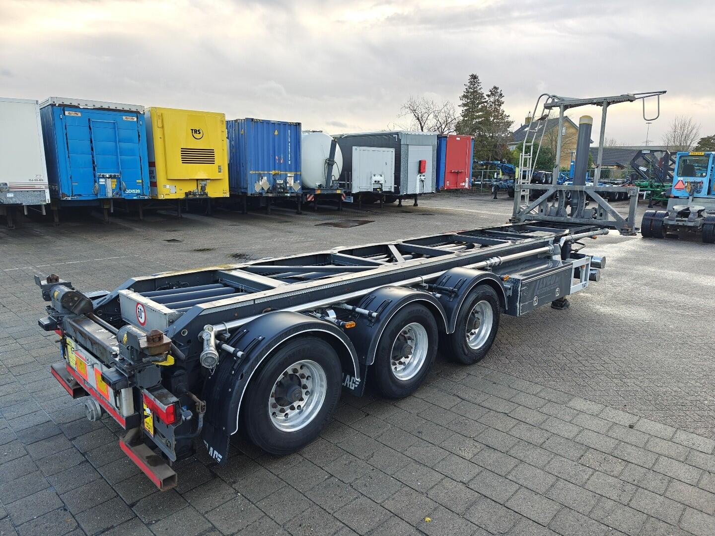 LAG O-3-CC 3 Assen BPW - 30FT Kiepchassis - Rotary Feeder - 5420KG - Alcoa's - 09/2026 APK | Trailers | Containertransport