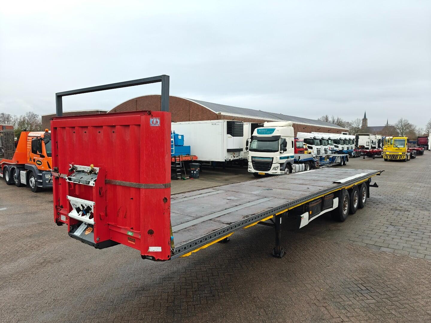 Krone SD 3-Assen BPW - OpenLaadbak - Schijfremmen - Moffet Aansluiting | Trailers | Platte bak