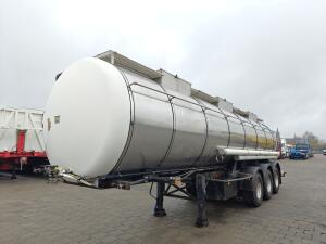 LAG O-3-40 CL 3 Assen SAF - Geïsoleerde Tank 24.000L - Trommelremmen - Hydr. Pomp