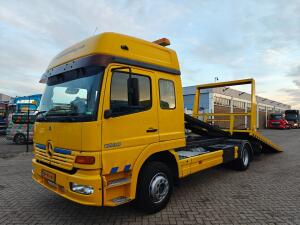 Mercedes-Benz ATEGO 1228 L 4x2 Dubbelcab Euro2 - 6CIL - Falkom FAL4000 + FAS2000 + Lier 3600kg - 254.000km! - 10/2026 APK