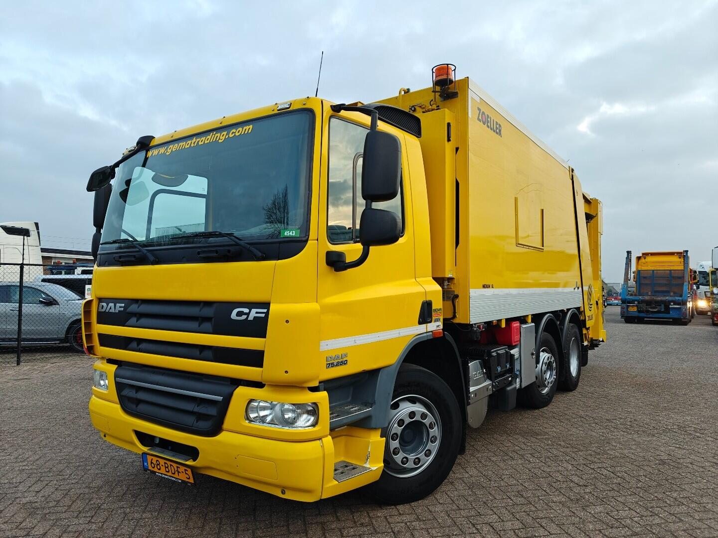DAF FAG CF75.250 6x2/4 Dagcab Euro5 EEV K - Zoeller Ekopres Medium XL | Vrachtwagens | Vuilniswagen