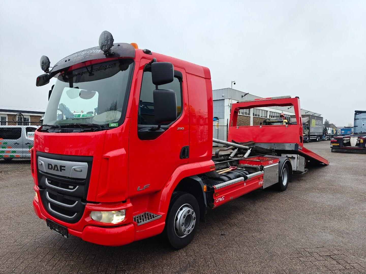 DAF FA LF210 4x2 4x2 Slaapcab Euro6C 12T - Omarz S4.2000-197 4T + Lier + Brill - Remote control - TOP! | Vrachtwagens | Bergingswagen