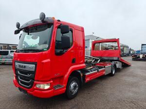 DAF FA LF210 4x2 4x2 Slaapcab Euro6C 12T - Omarz S4.2000-197 4T + Lier + Brill - Remote control - TOP!