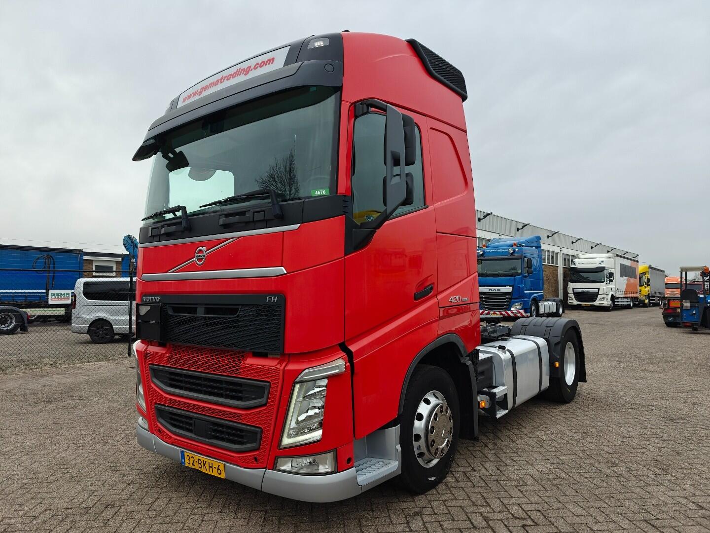 Volvo FH420 4x2 Globetrotter Euro6C - ADR - Standairco - Hydrauliek - Alcoa - SmartTacho V2 | Trekkers | Gevaarlijke stoffen