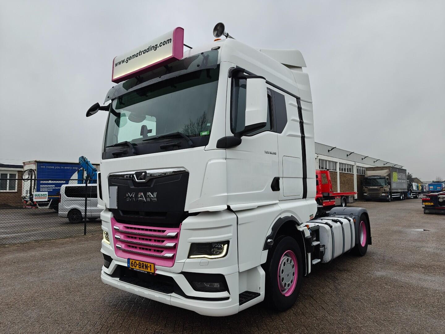 MAN TGX 18.510 4x2 XLX Euro6D - Dubbele Tanks - 399.000km - SmartTacho V2 - 05/2026 APK | Trekkers | Standaard trekker