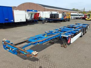 Krone SD 2x20FT 30FT 40FT 45FT HiCube - Alle Aansluitingen - 3-Assen BPW - Schuifkop