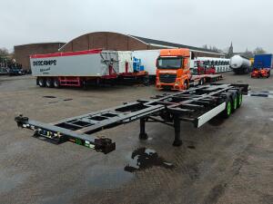 Krone SD 3-Assen JOST - LiftAs - Schijfremmen - Achterschuiver - 20/30/40/45FT  - 05/2026 APK