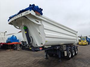Tecnokar T3P 3-Assen SAF - Hardox Steel Kipper 26m³ - Steel Chassis - Alcoa - Schijfremmen - Liftas - Elec. Schuifdak