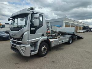 Iveco Eurocargo 120-250 4x2 DagCab (3pers) Euro6D  - Omarz S4.2000-223 + Bril/Lepel 4T + Dubbele Lier + Afstandbediening