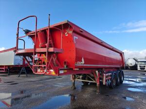 Stas S300CX 3-Assen BPW - Kipper 28m3 - ALU/ALU - Schijfremmen - LiftAs - NaLoopAs - Teflon