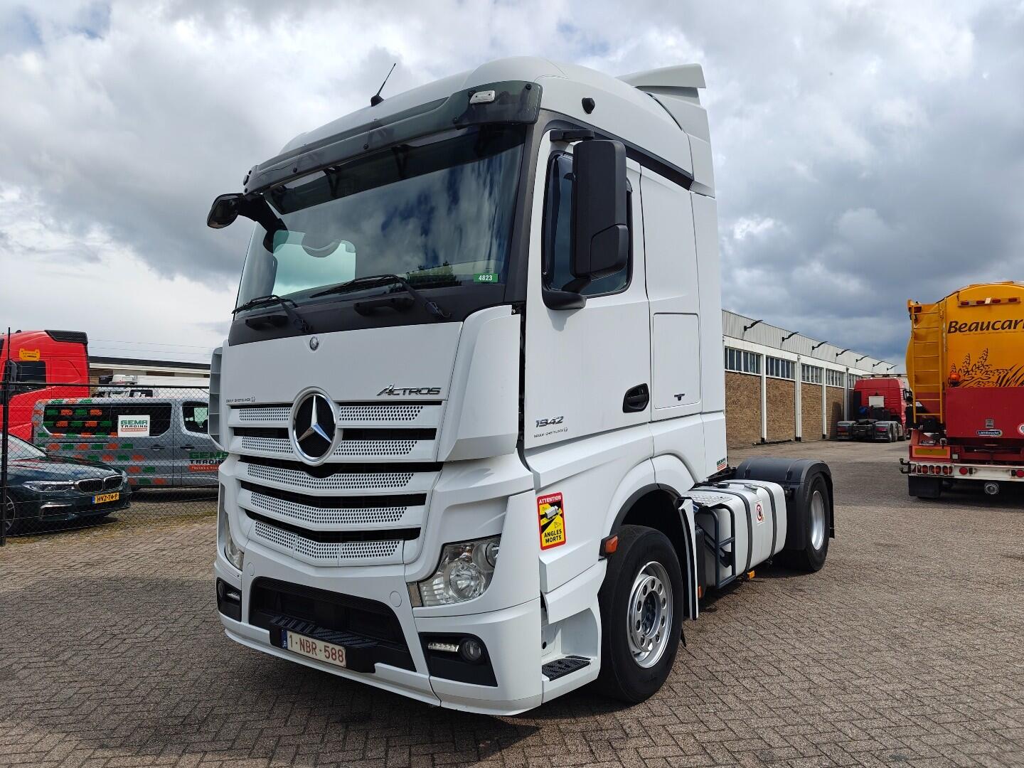 Mercedes-Benz Actros 1942 4x2 StreamSpace Euro6 - Dubbele BrandstofTanks  - Belgische Registratie | Trekkers | Standaard trekker