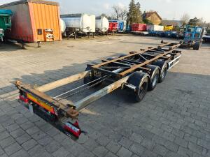 Van Hool 3B0070 20FT 2x20FT 30FT 40FT 45FT - Achterschuiver - Assen BPW schijfremmen